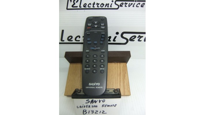 Sanyo B13212 universal remote control .